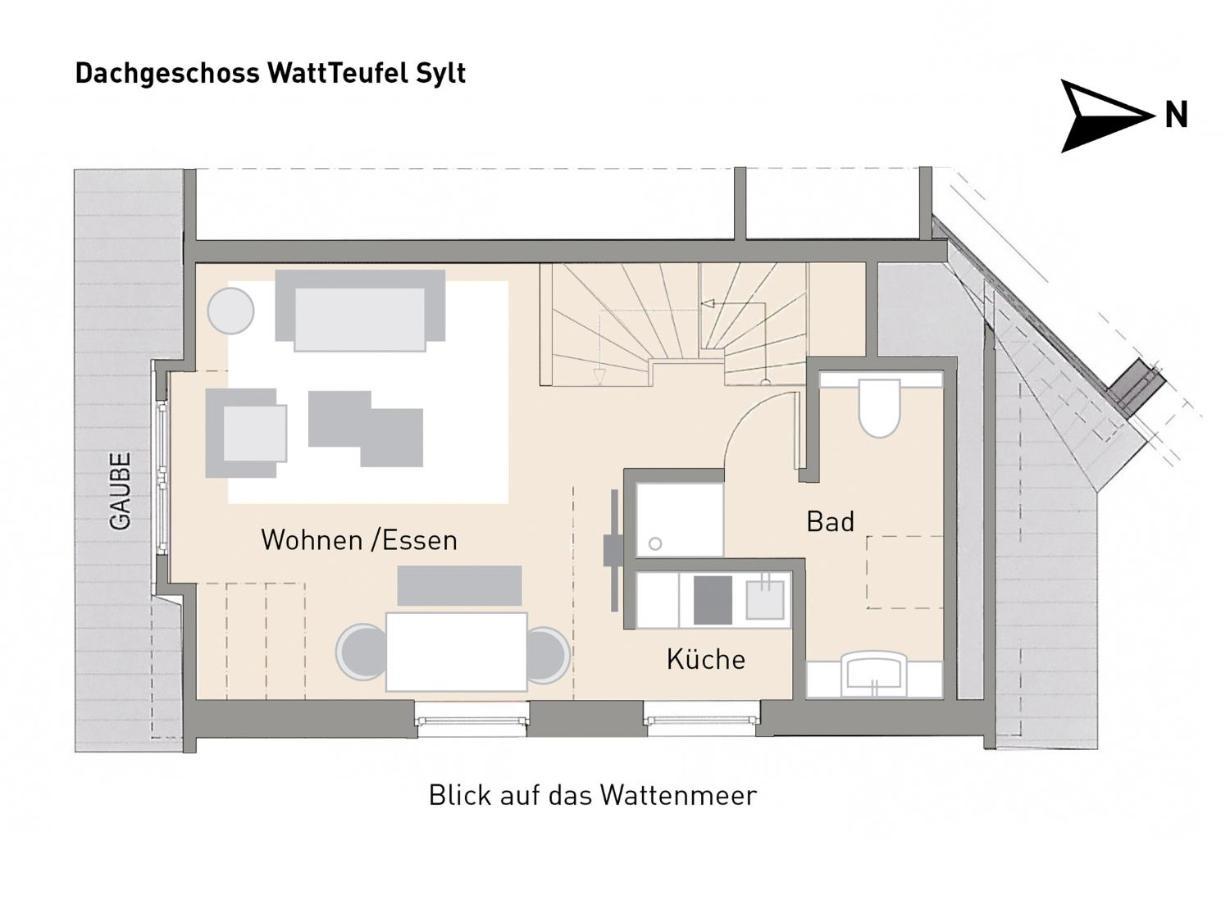 Wattteufel Sylt Apartment Exterior photo