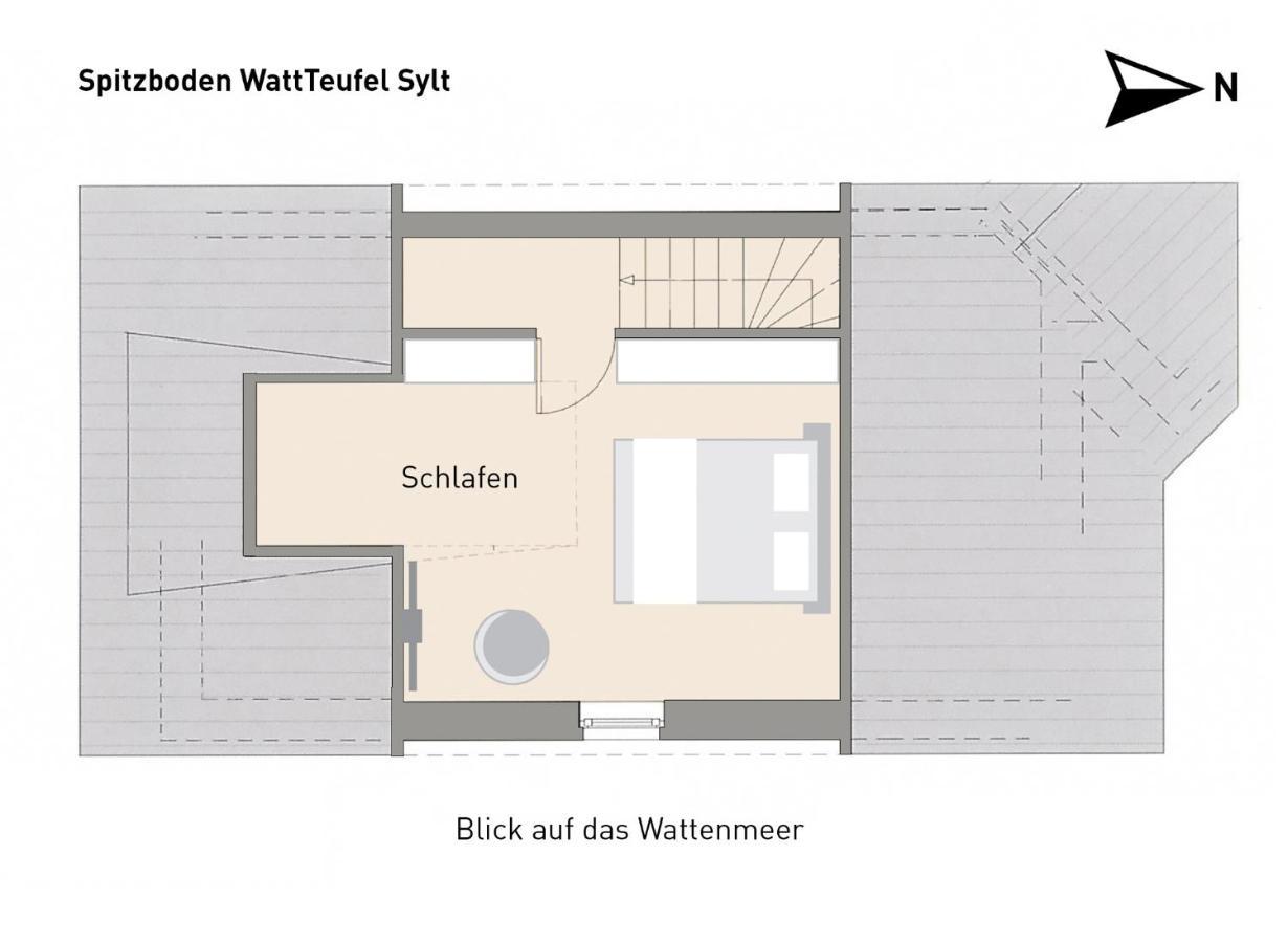 Wattteufel Sylt Apartment Exterior photo